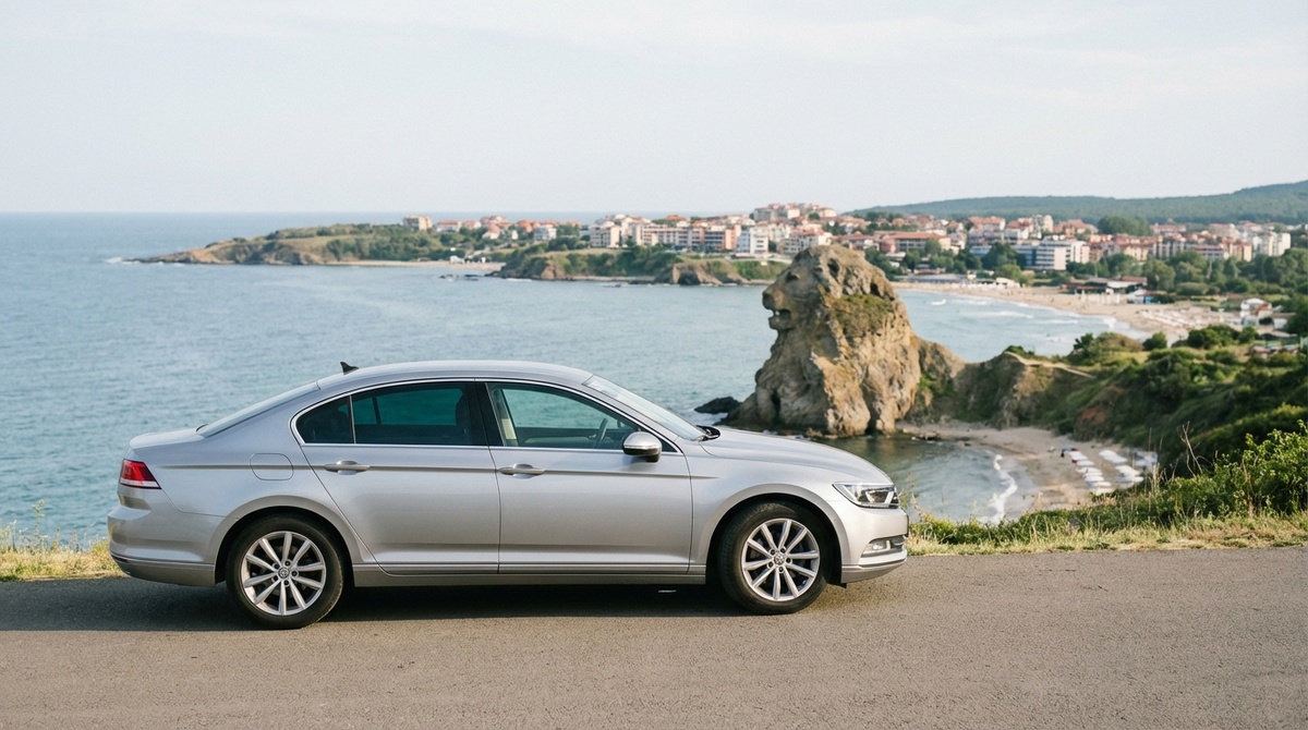 Компактный автомобиль для поездок по Приморско