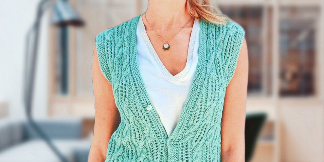 Жилеты спицами: 5 бесплатных схем на мороз -25°C! | Вязание идеи для вдохновения