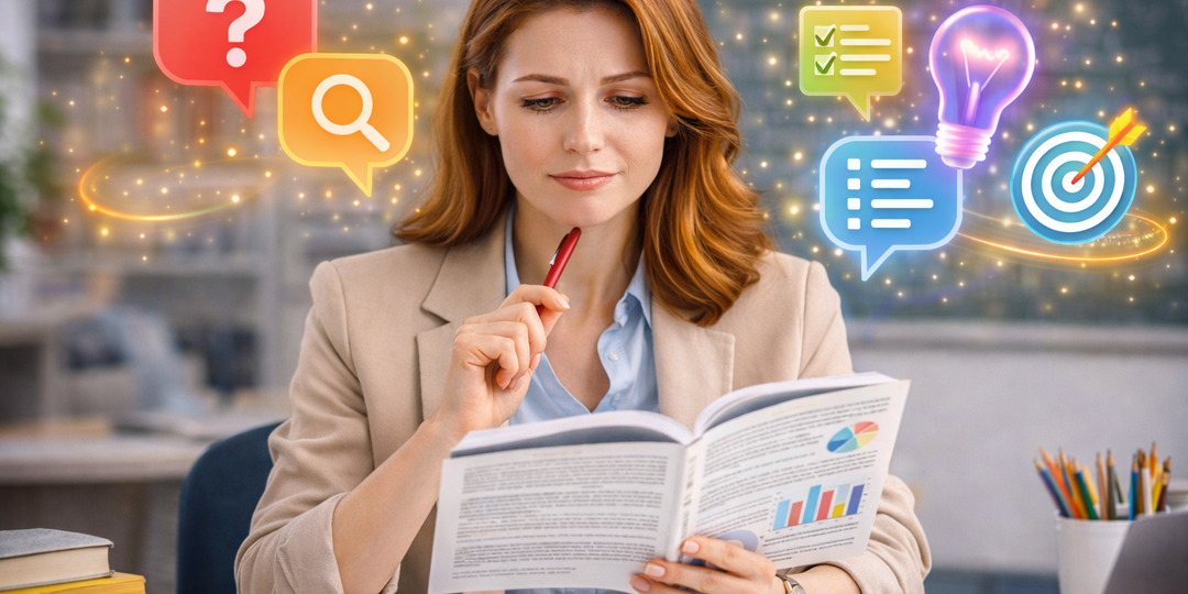 15 вопросов, которые превращают чтение нон-фикшн в анализ (а не «пересказ»)