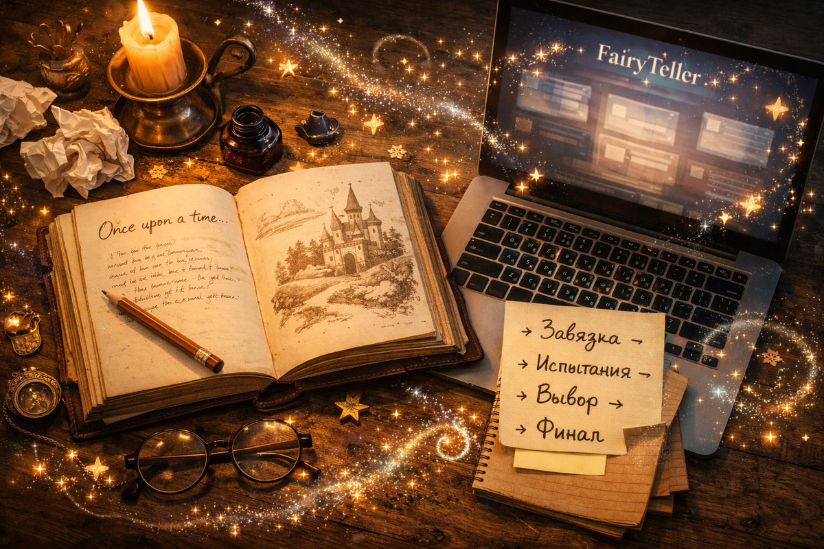 Современный ИИ умеет не только складывать слова в связные предложения, но и удерживать структуру повествования