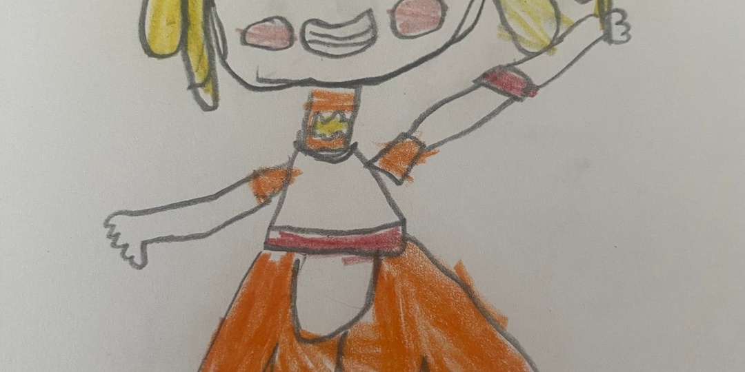 Александра нарисовала Злату из «Семи королевств