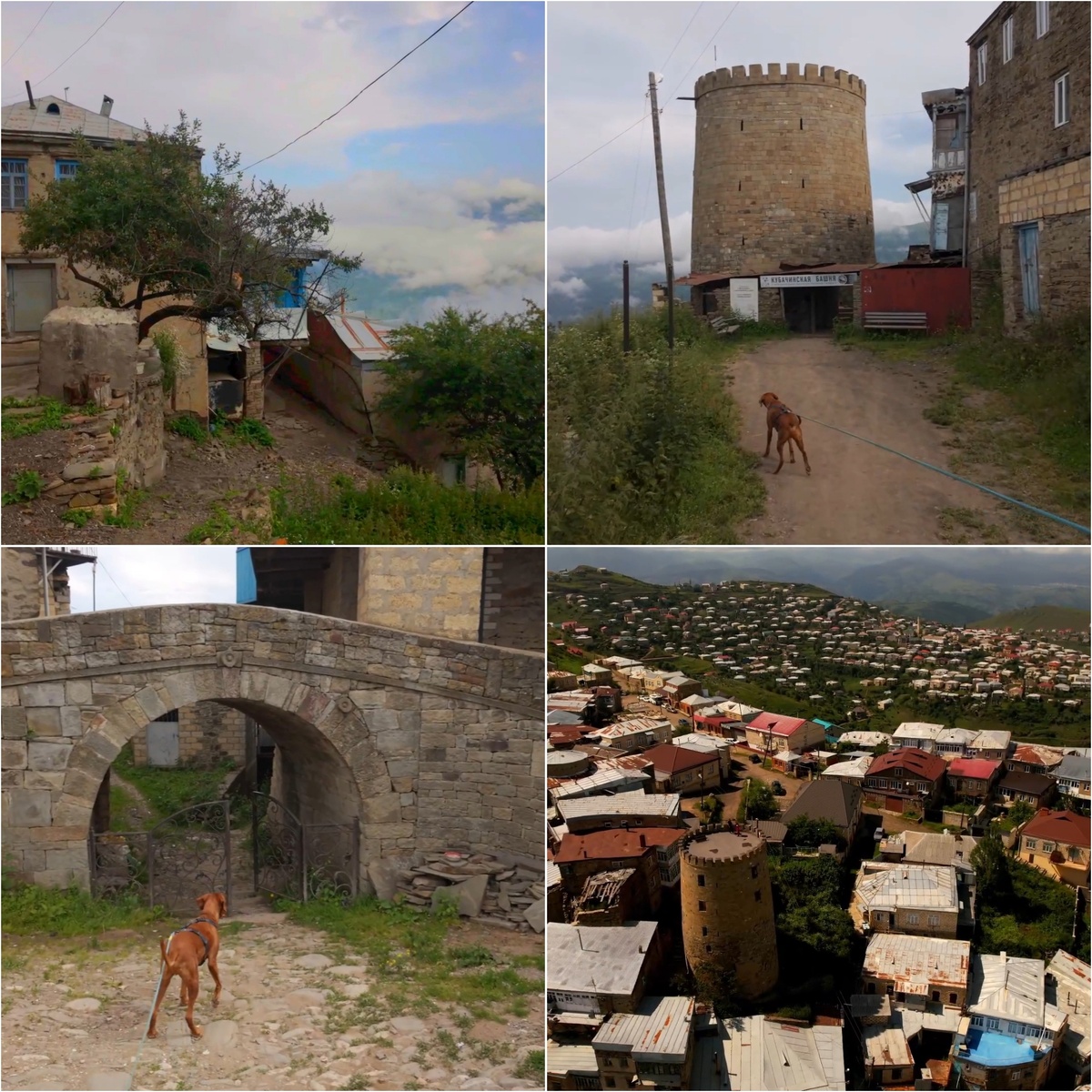 Старые улицы села Кубачи