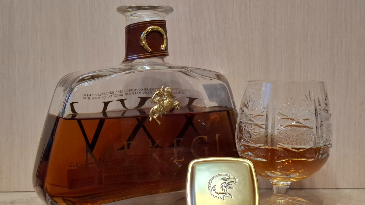 Дегустируем российский коньяк Мекеги ОС, 25 лет