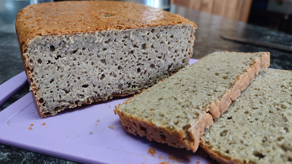 Гречнево-чечевичный хлеб