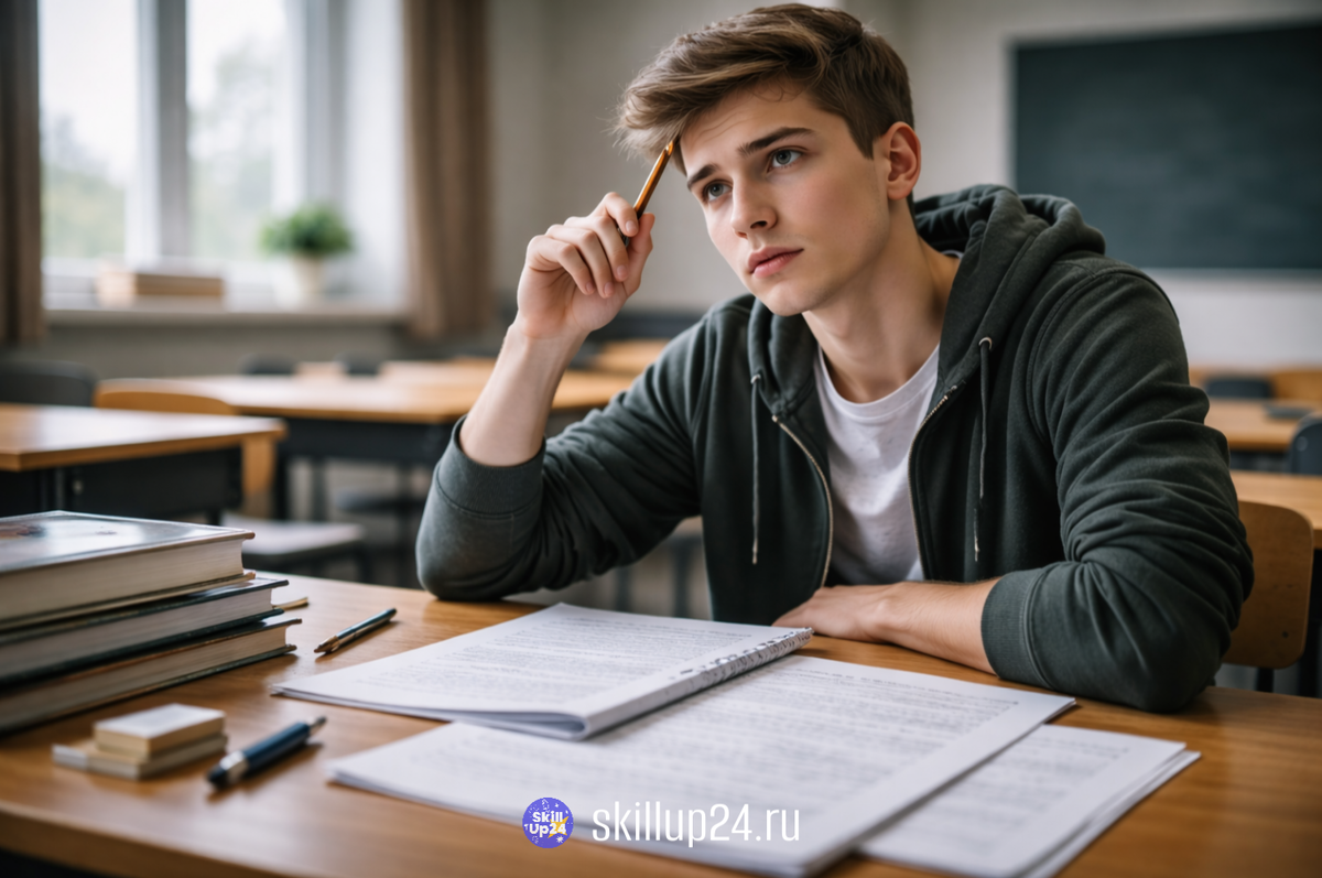 ОГЭ 2026: какие изменения ждут девятиклассников?
В родительских чатах всё чаще обсуждают: отменят ли ОГЭ, будет ли введён новый формат ОГЭ в 2026 году, и как изменятся экзамены для 9 класса. Пока официальные решения уточняются, тревожность вокруг темы только растёт.

В статье разбираем последние новости об экзаменах 9 класса, возможные изменения в ОГЭ 2026, формат проведения, требования к заданиям и критерии оценки. Что реально может поменяться, а что остаётся прежним? И как не поддаться панике на фоне слухов?

Обсуждаем:
какие изменения в ОГЭ уже подтверждены;
возможен ли новый формат экзамена в 2026 году;
как подготовиться к ОГЭ, даже если правила меняются;
что делать, если информации пока недостаточно.

Онлайн-школа SkillUp24 помогает ученикам 1–11 классов системно готовиться к ОГЭ и ЕГЭ, разбирать задания и чувствовать уверенность перед экзаменами в городах:
Астрахань, Барнаул, Владимир, Владивосток, Волгоград, Воронеж, Екатеринбург, Ижевск, Иркутск, Казань, Калининград, Кемерово, Киров, Краснодар, Красноярск, Липецк, Махачкала, Москва, Набережные Челны, Нижний Новгород, Новокузнецк, Новосибирск, Омск, Оренбург, Пенза, Пермь, Ростов-на-Дону, Рязань, Самара, Санкт-Петербург, Саратов, Сочи, Томск, Тольятти, Тула, Тюмень.