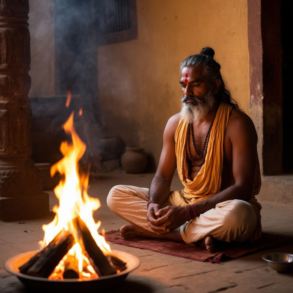 Медитация это своего рода умиротворения себя,уход к себе домой,в свою сущность.