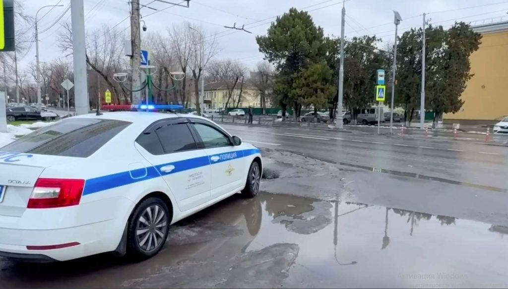    Скрин с видео региональной Госавтоинспекции. Газета "Земля"