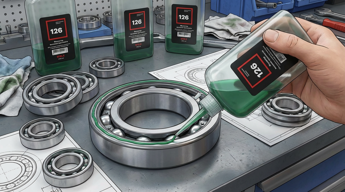 Полупустые флаконы с анаэробными составами