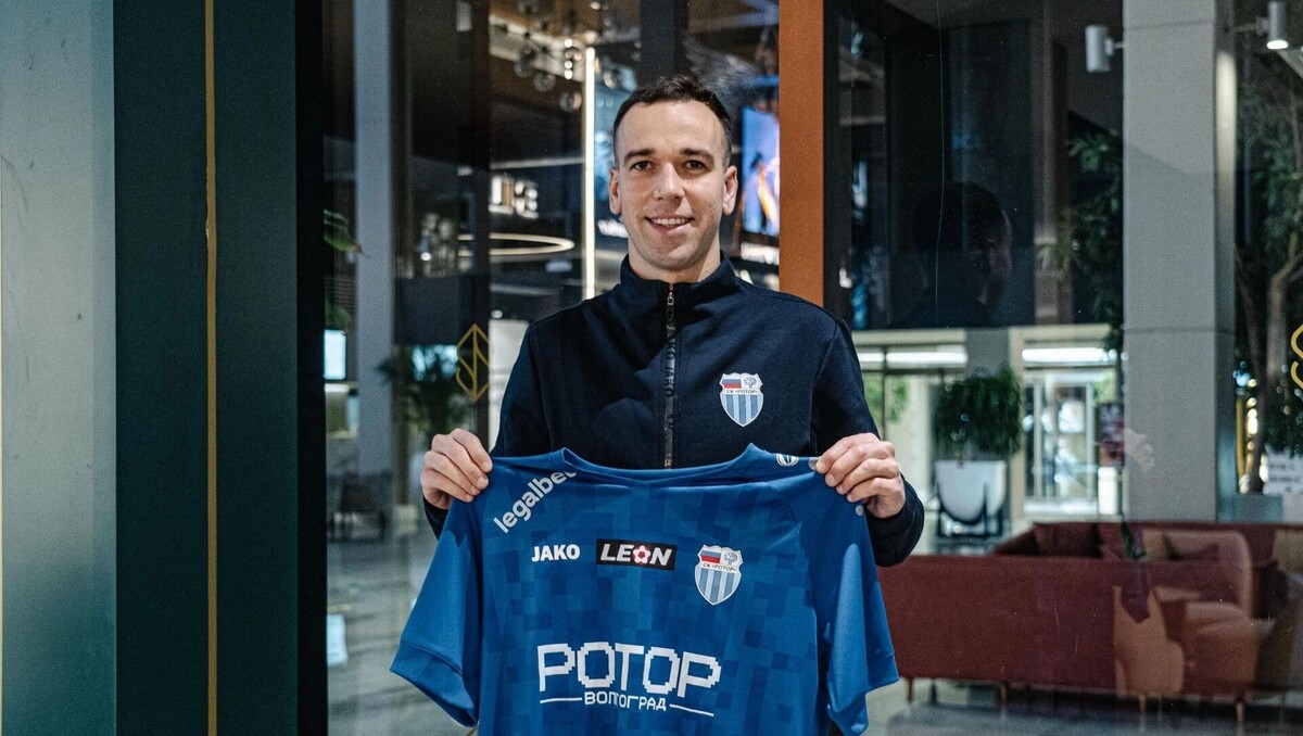    Дадич стал первым легионером из дальнего зарубежья в текущем составе «Ротора»   СК «Ротор»