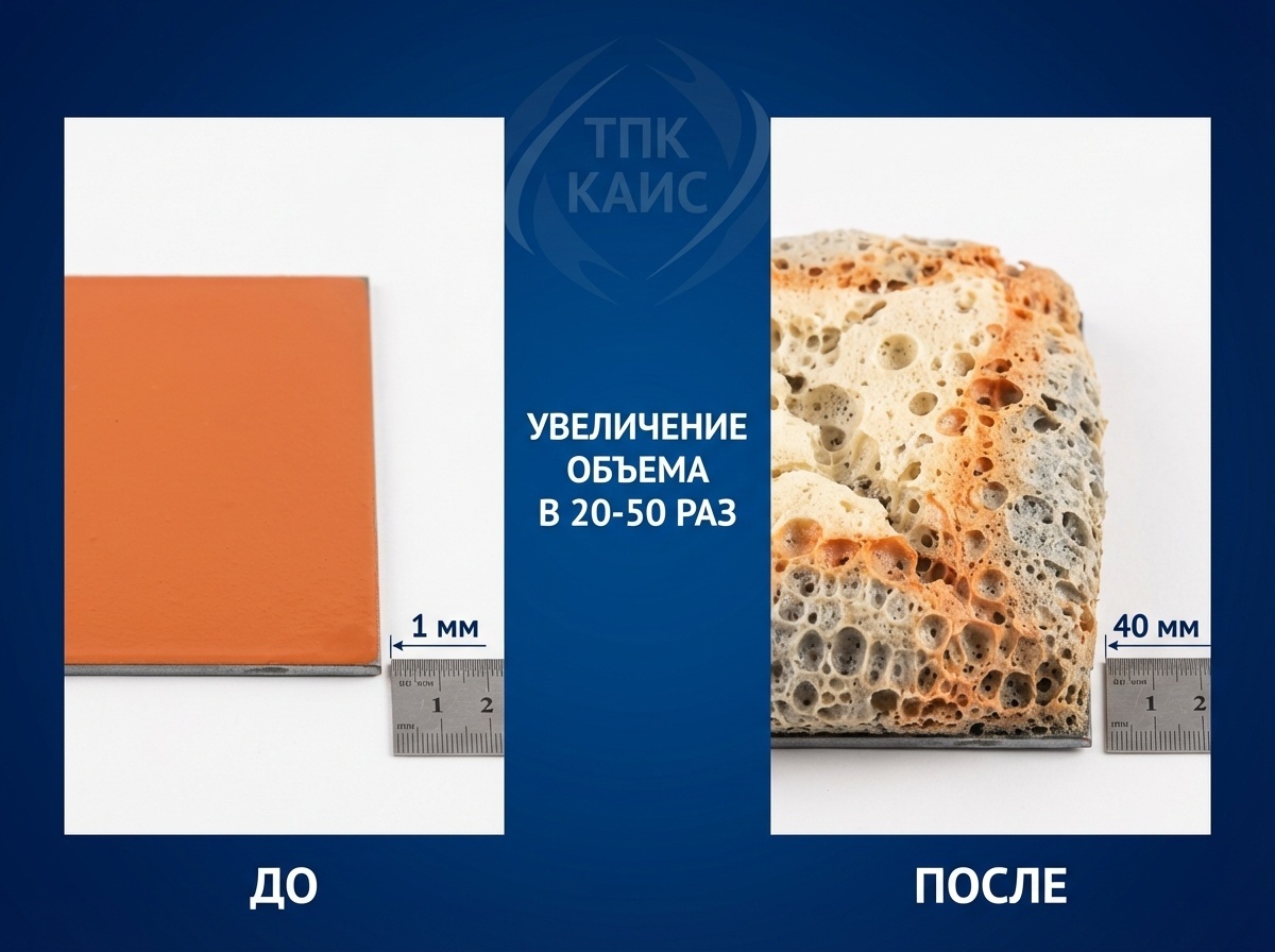 Вспучивающиеся огнезащитные краски