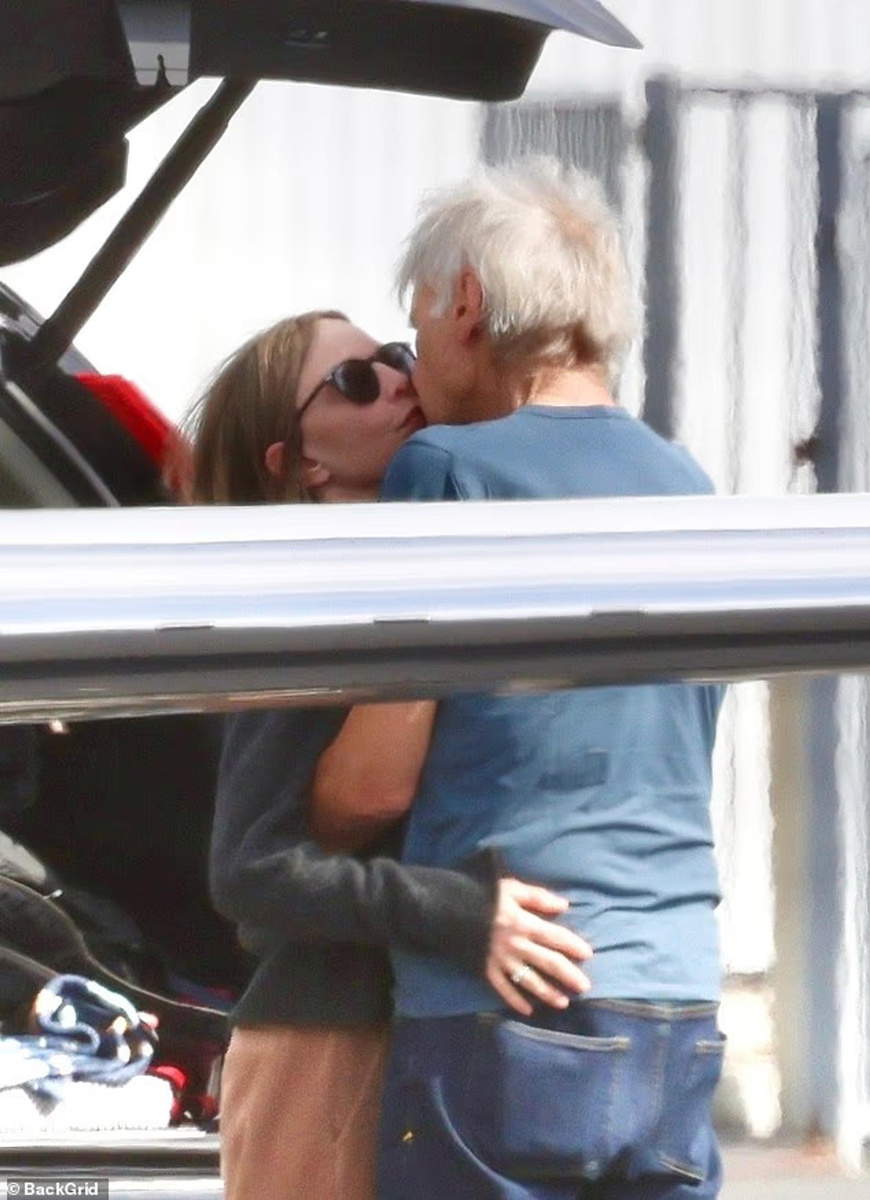    Калиста Флокхарт и Харрисон Форд. Фото: Daily Mail