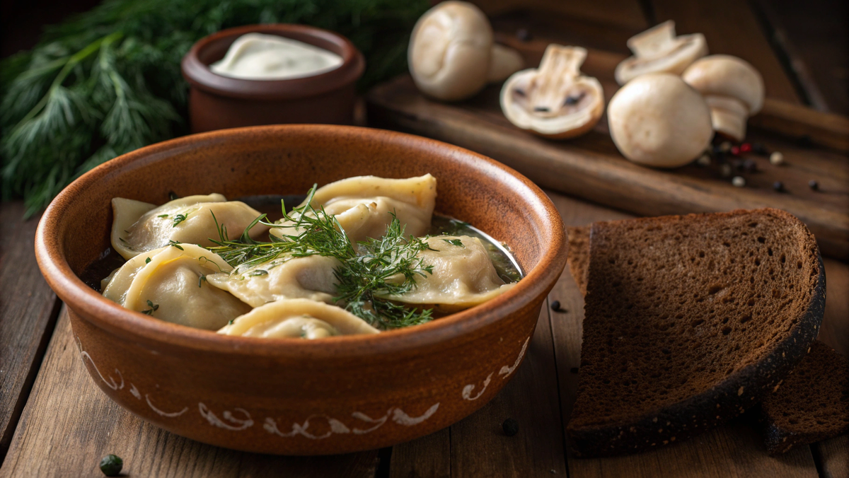 Традиционное русское блюдо — кундюмы