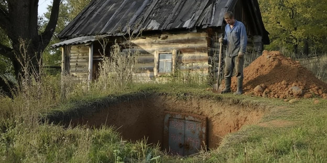 Когда он открыл дверь и прошёл по тоннелю, там, в глубине, увидел нечто необычное.