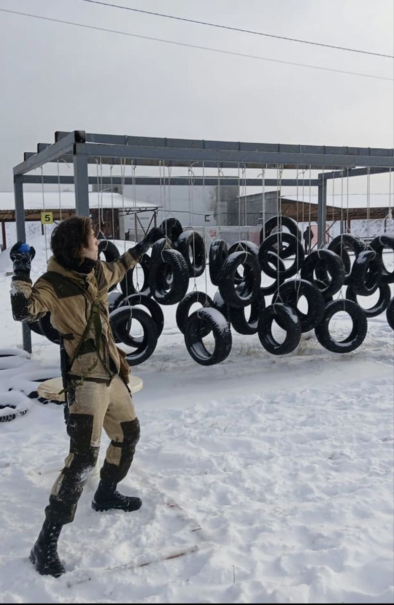 Роман на военно-патриотических соревнованиях
Фото: из личного архива Марии Митрониной