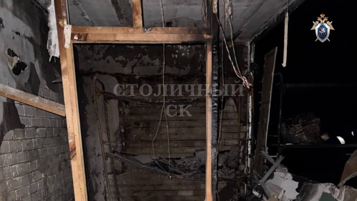    Девять человек пострадали в результате пожара в хостеле Москвы