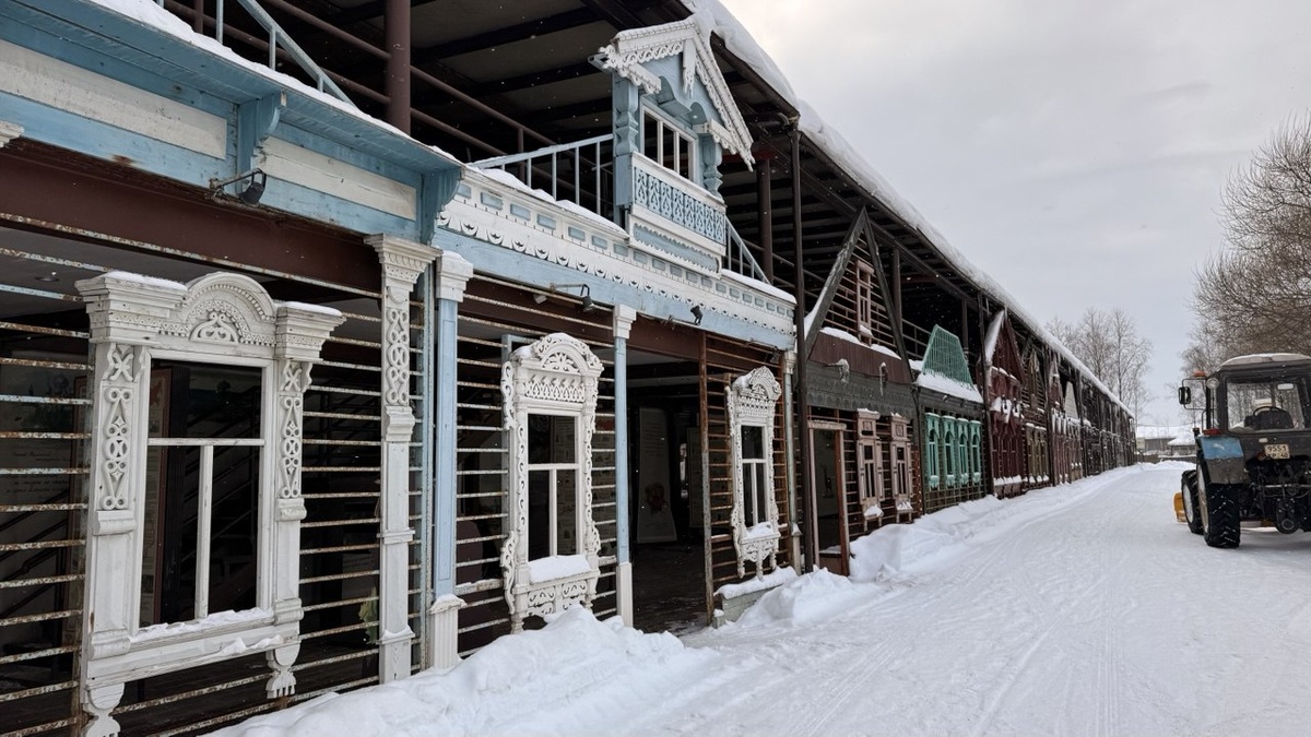 Декорации - Русская деревня