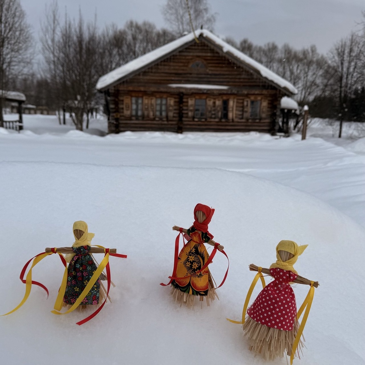 Домашние Масленицы, которые сделали участники нашего мастер-класса