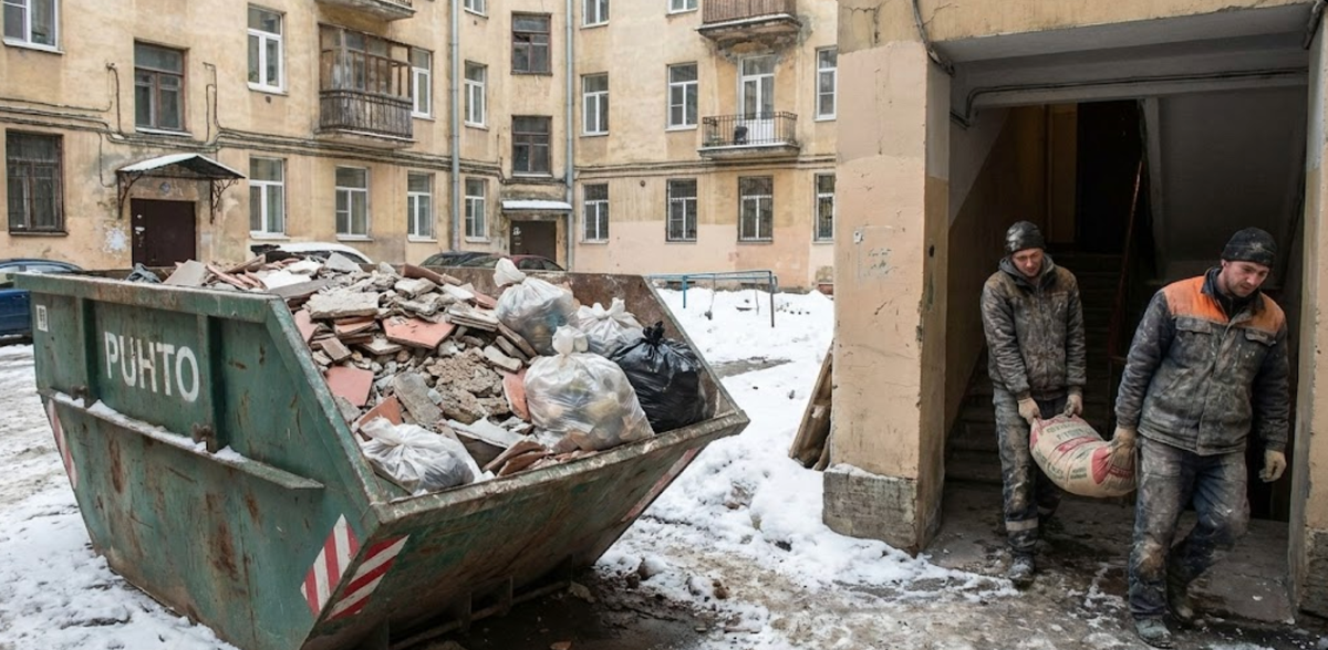 Скрытые расходы на ремонт, о которых молчат строители. Дизайн-студия раскрывает "смету-невидимку": сколько реально стоит вывоз мусора, доставка, подъем на этаж и расходники. Узнайте, куда исчезают 200 тысяч рублей.