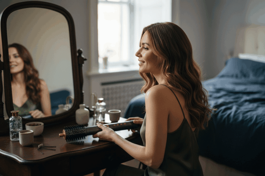    Кейс отказа от утюжка: как мультистайлер и насадка-расческа спасли мои волосы за 3 месяца TELZEN