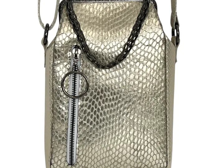 Сумка "Тиффани-59" из натуральной кожи необычного цвета