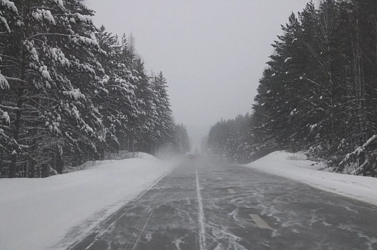    В Челябинской области на трассе М-5 Урал снова ограничили движение