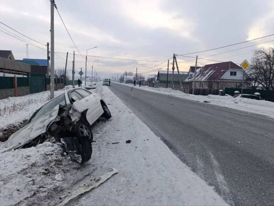    ДТП в селе Усть-Кокса. Источник: МВД по Республике Алтай