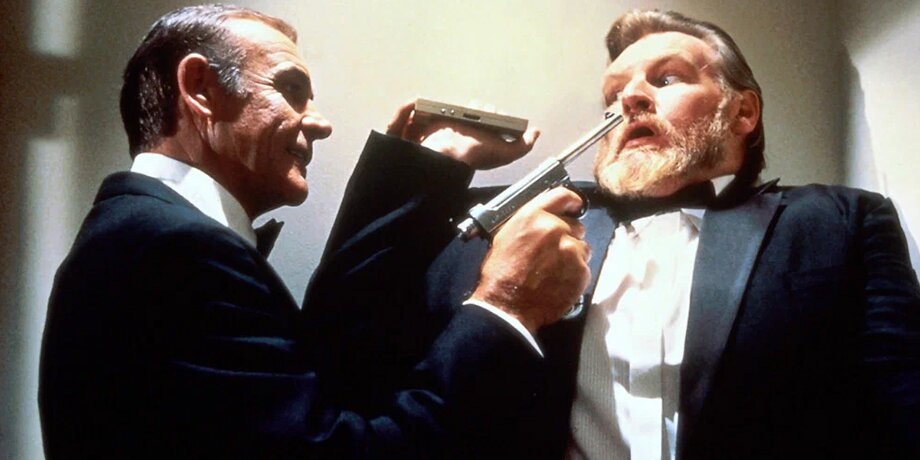    Фото: кадр из фильма "Никогда не говори "никогда"; режиссер – Ирвин Кершнер; производство – B.A. Turner