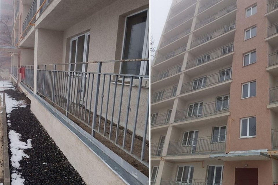    В Мариуполе завершают ремонт жилого дома на улице Зелинского. Фото: АГО Мариуполь