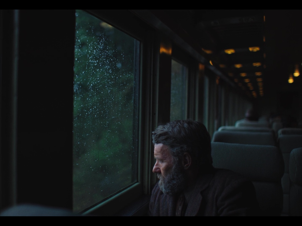 Кадр с фильма «Сны поездов»