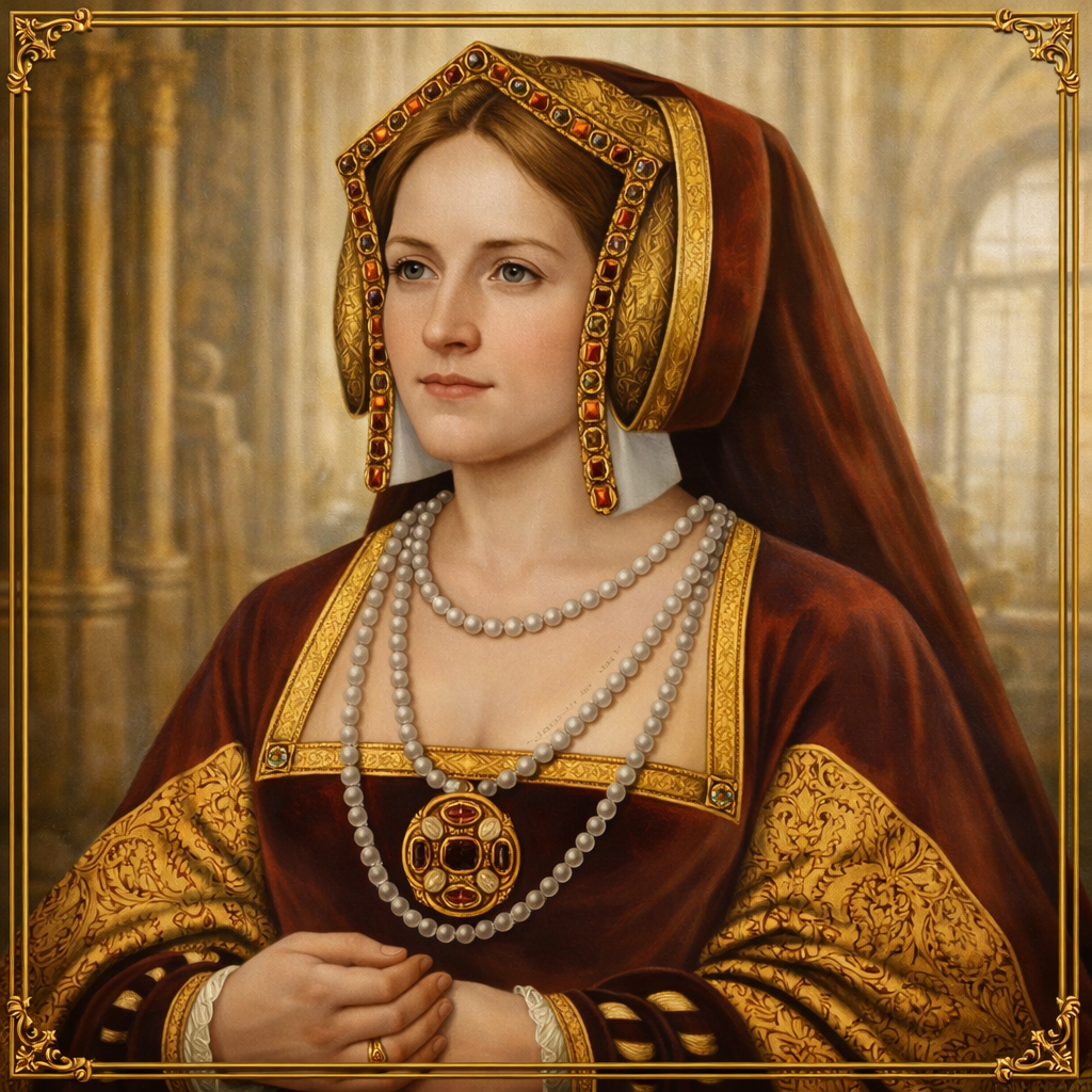 Екатерина Арагонская. Создано ИИ