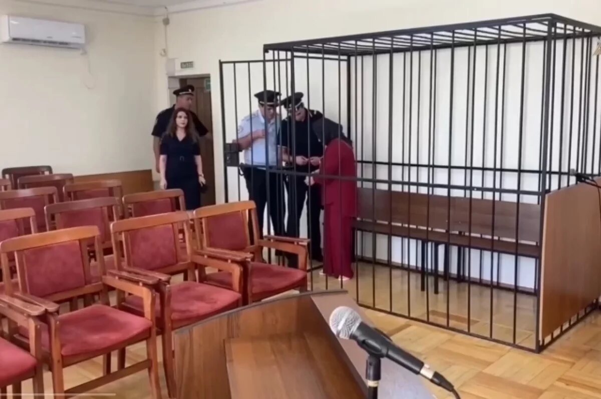    Мать погибшей в зале суда