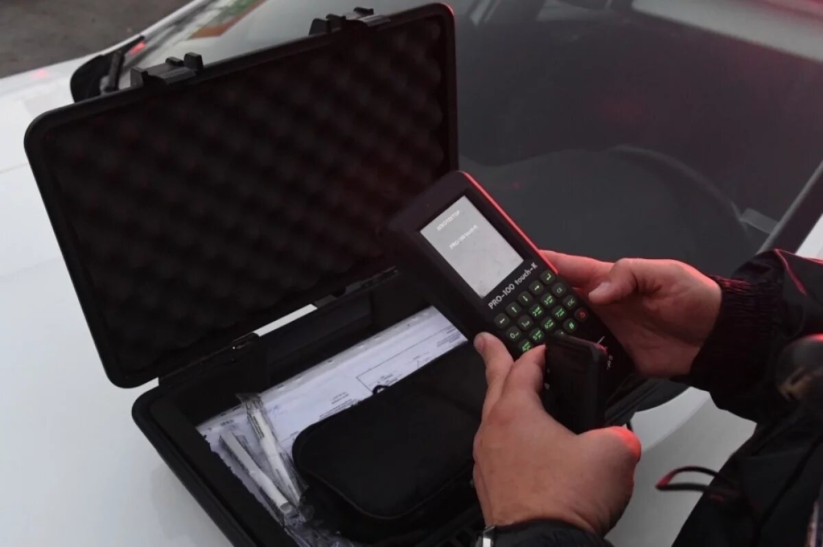    МВД РФ может начать использовать новые виды алкотестеров