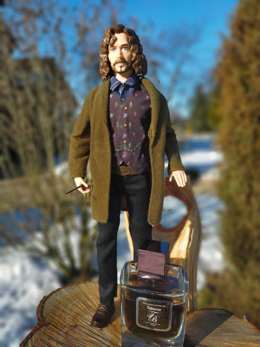 Сириус Блэк Harry Potter  HCJ 34 и парфюмерная вода "Тоbacco" от Franck Boclet. Фото автора 