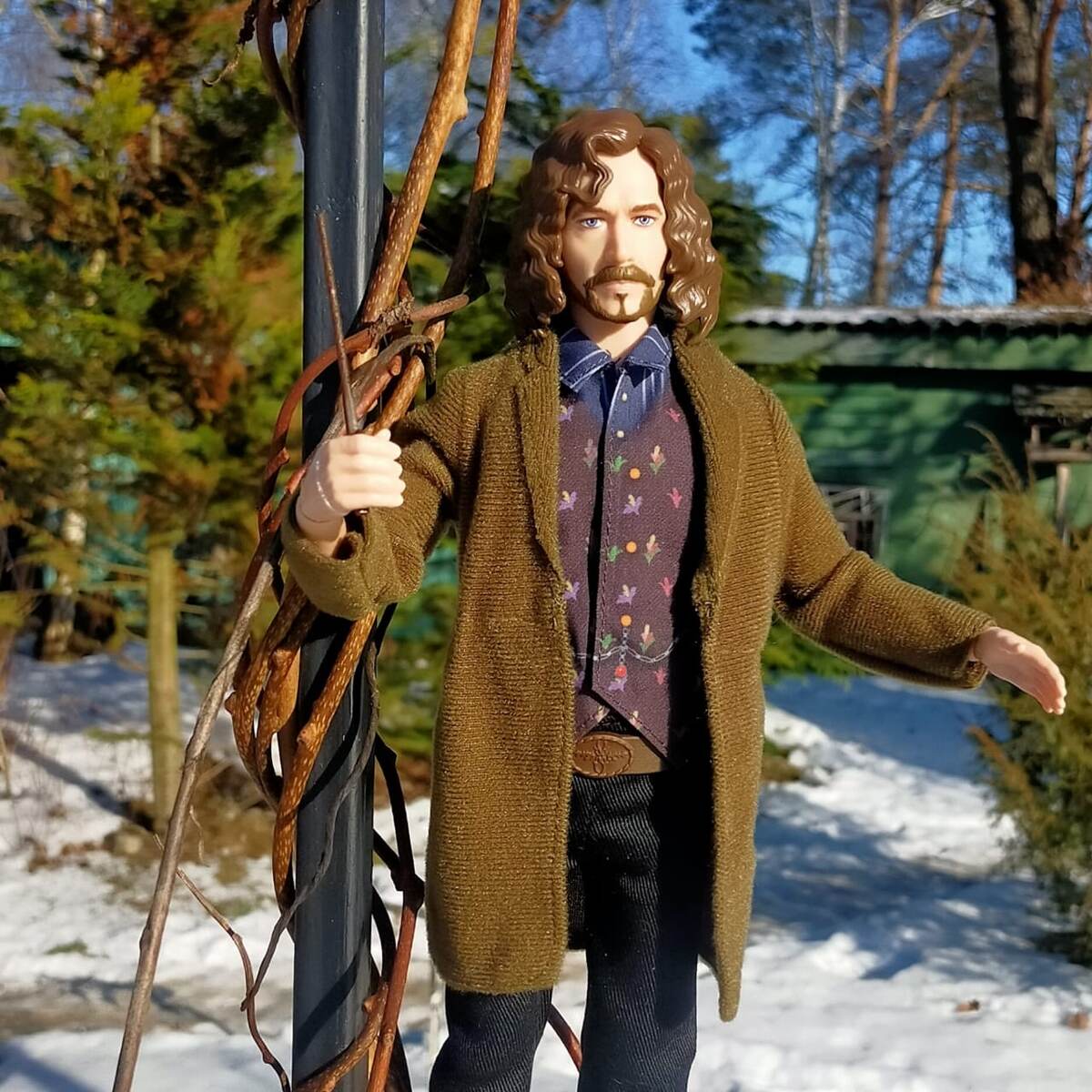 Вокруг лес и волшебная  палочка всегда должна быть на готове. Фото автора 