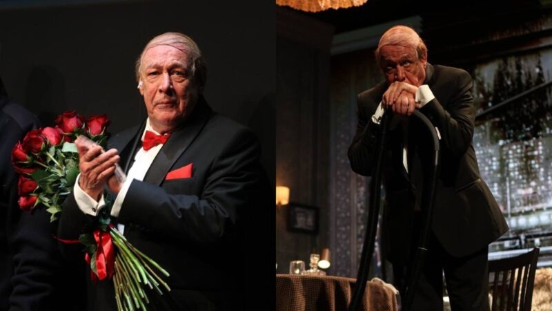    Михаил Ефремов в спектакле «Без свидетелей» — первый выход после долгого перерыва.