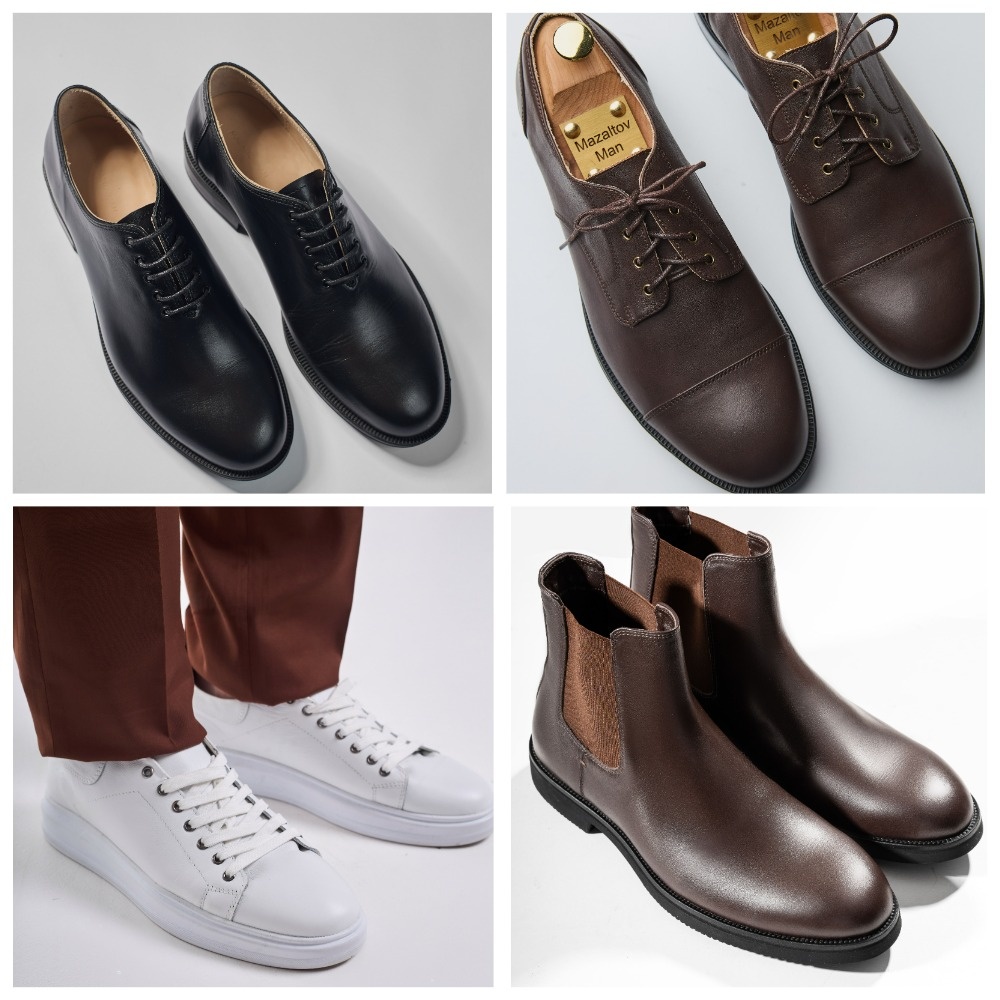 Примеры мужской обуви без молнии Mazaltovman
