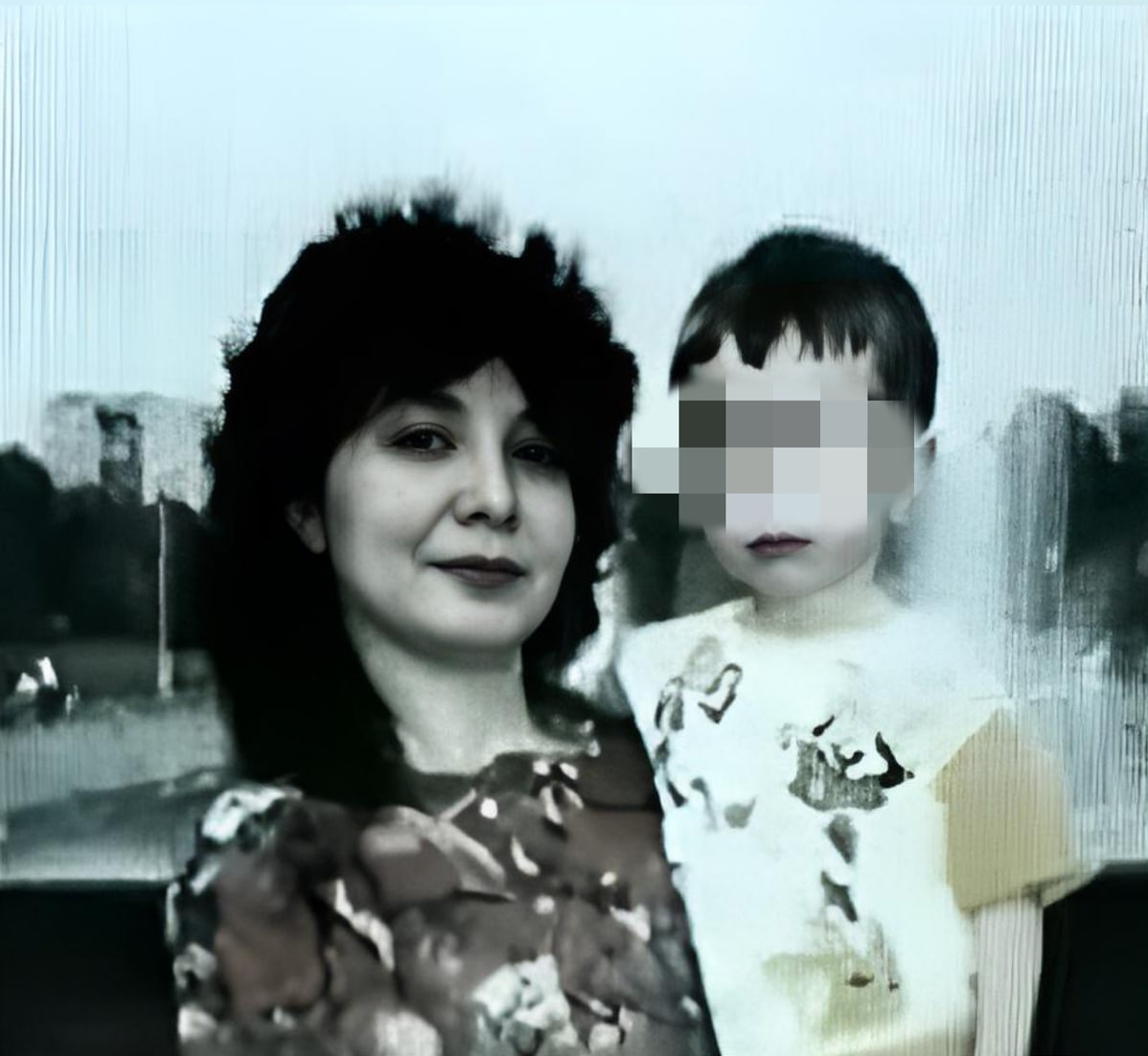 Залина с сыном Арсеном