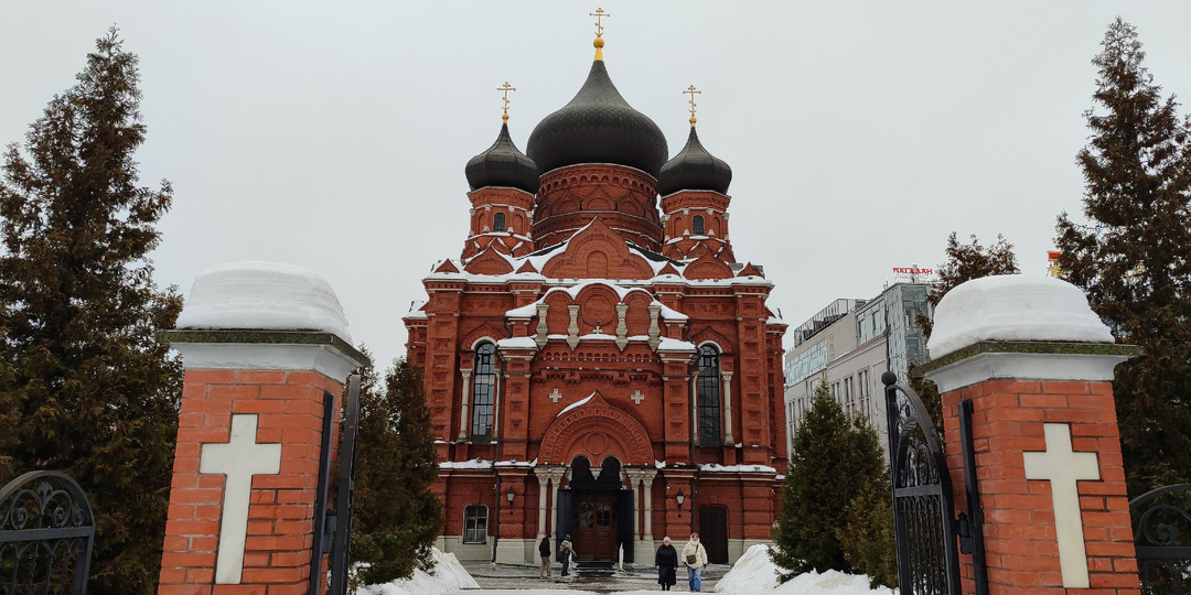 Собор Успения Пресвятой Богородицы - величественный второй кафедральный собор Тульской епархии