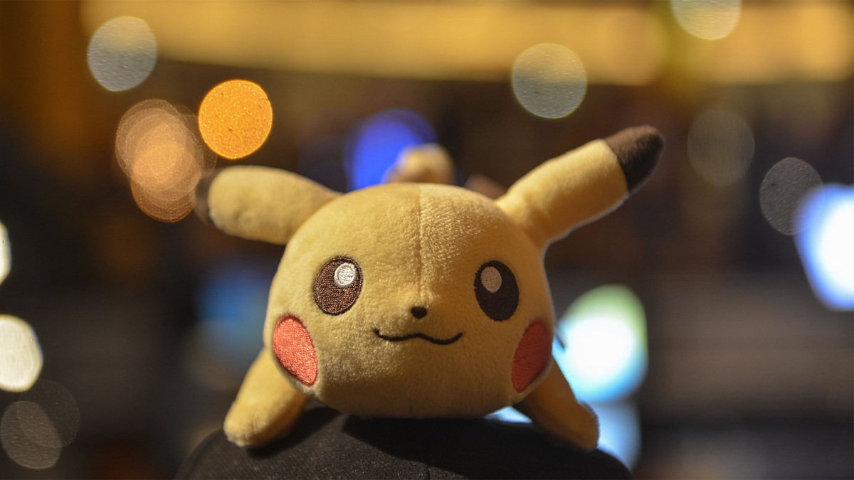    Покемон мягкая игрушка на кепке (глп)