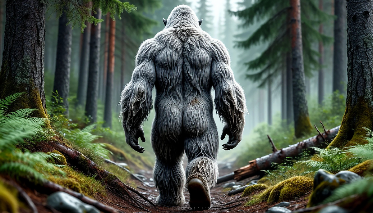 Люди сталкивались с кем-то непонятным в лесах.