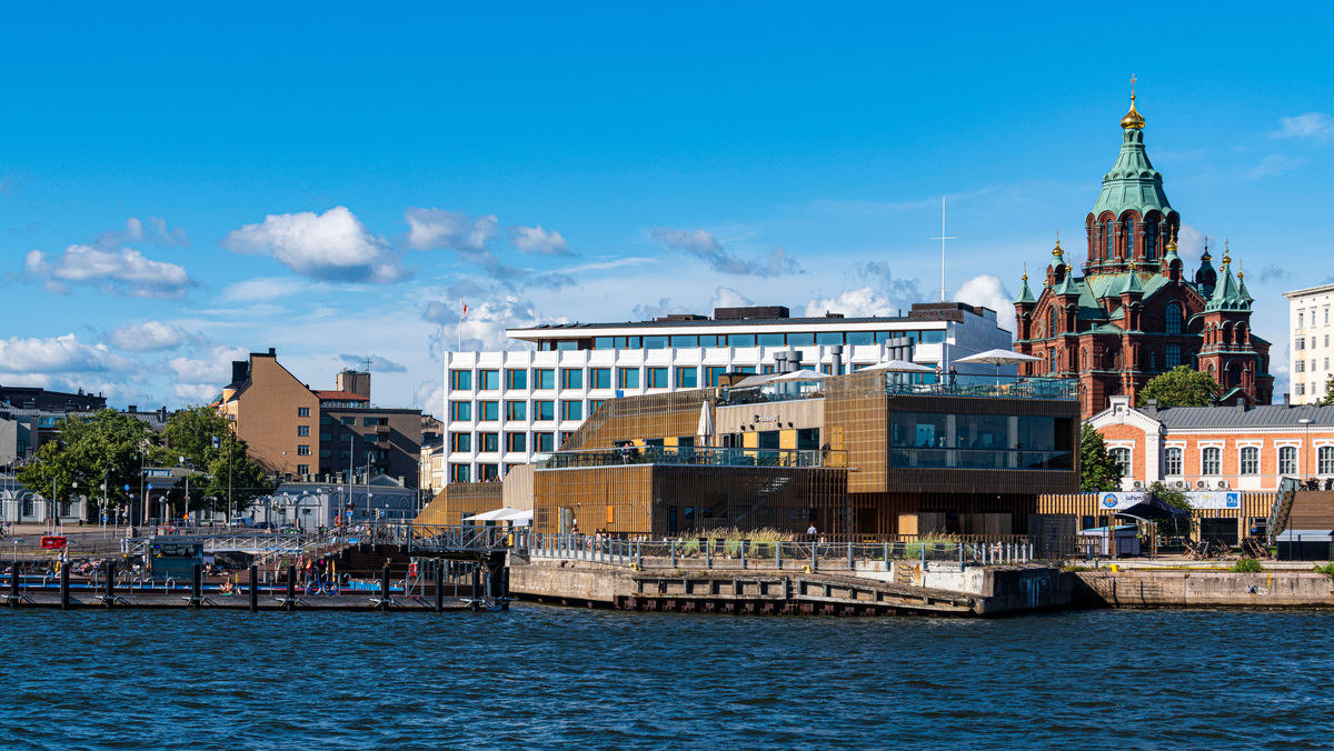    Финляндия Хельсинки вид города GLP