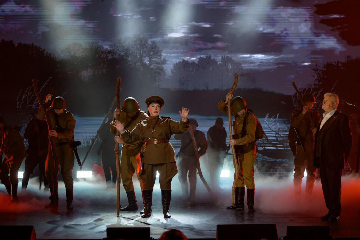 Театр "Русская песня". А.Твардовский "Ради жизни на Земле! Василий Теркин"