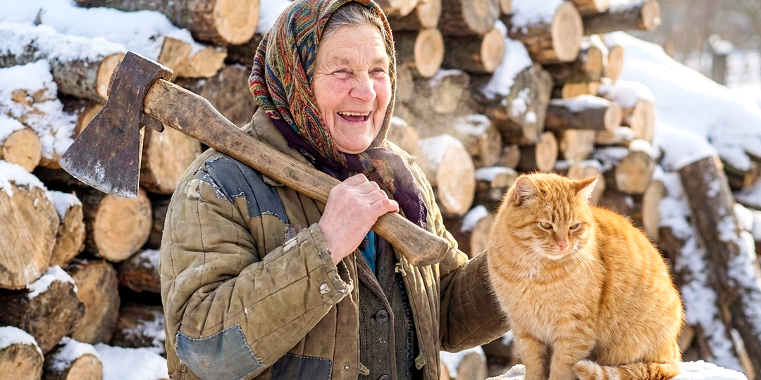 Фитнес-клуб «Завалинка»: Почему бабушкин топор эффективнее любого тренажера?