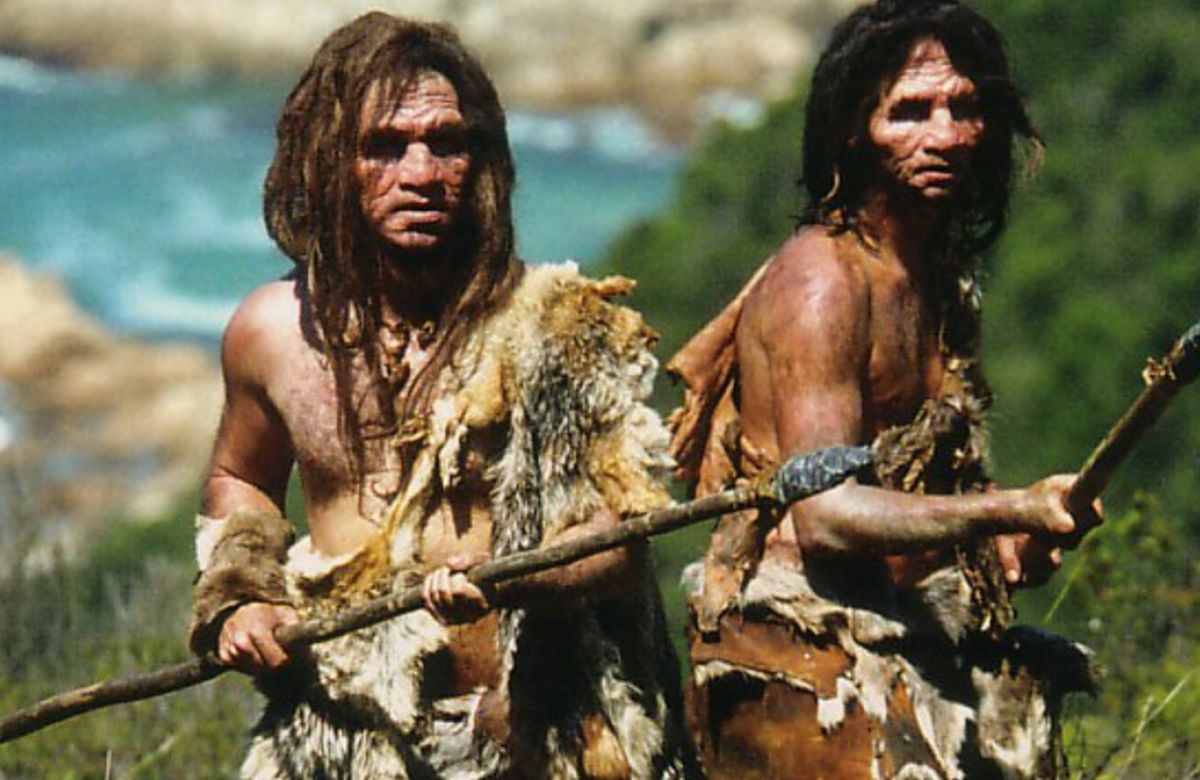 Кадр из кинофильма "Одиссея первобытного человека"