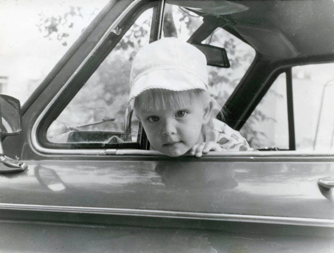 "Внук в Запорожце", 1989 год. Фото: В.Скворцов.