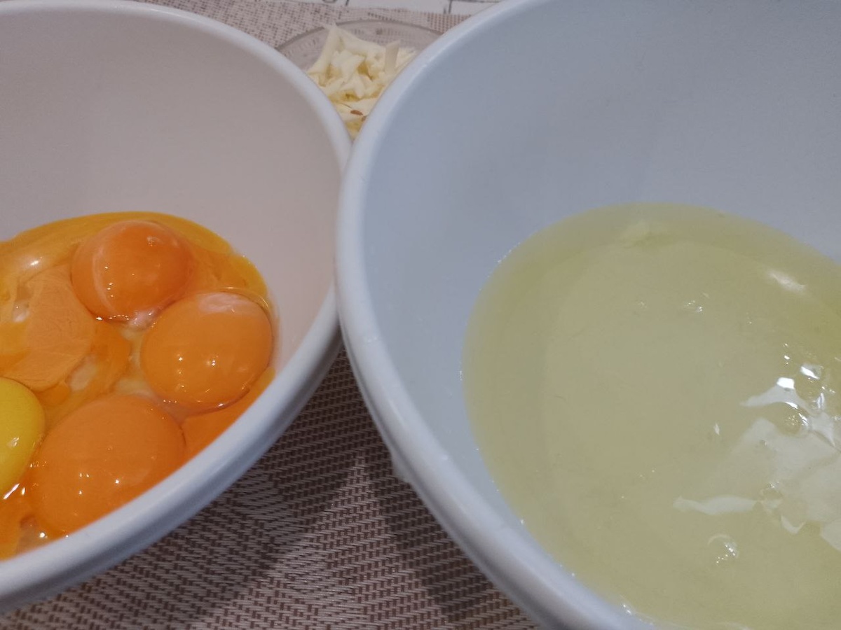 Ингредиенты для приготовления омлета