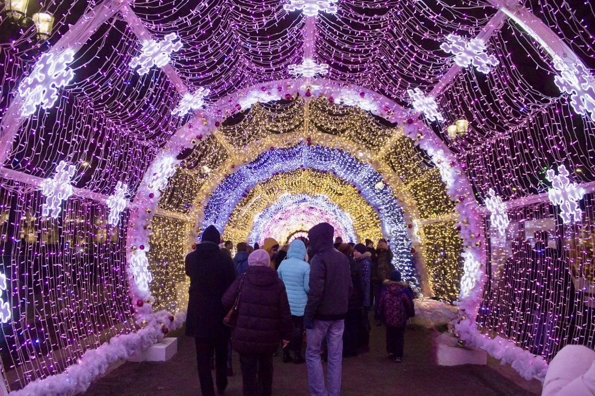 Москва. Зимняя ночь