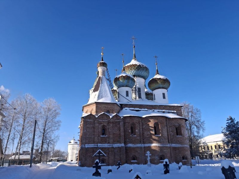 огоявленский собор 1553 г. Авраамиева монастыря (X-XI вв.). Фото автора