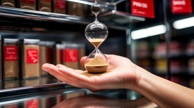 В магазине трудно экономить и деньги, и время