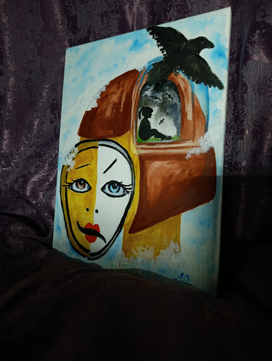 По Юнгу. Акрил. 02.26 г автор я 